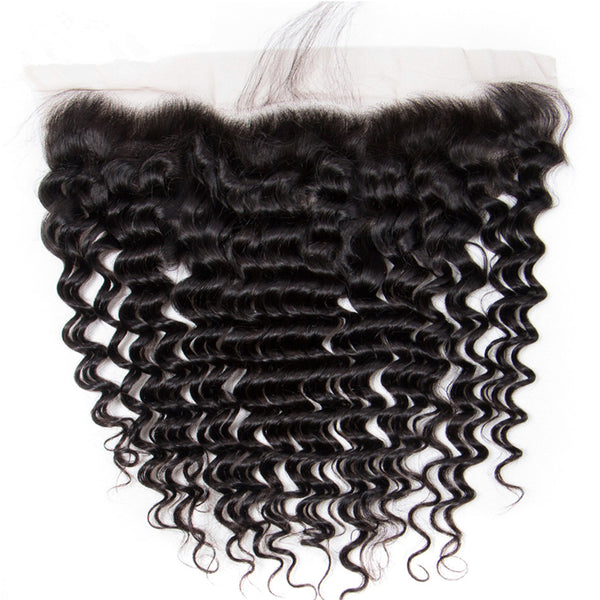 13x6 Natural Black Frontals